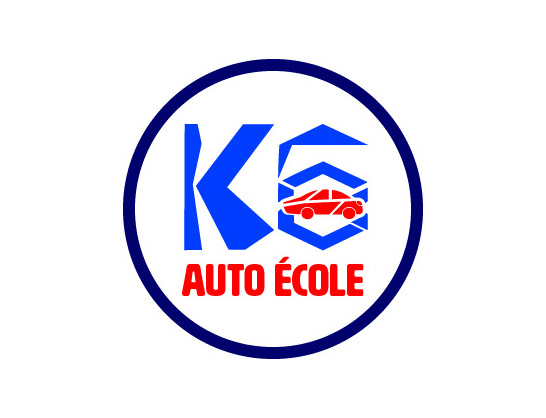 Logo K6 auto école